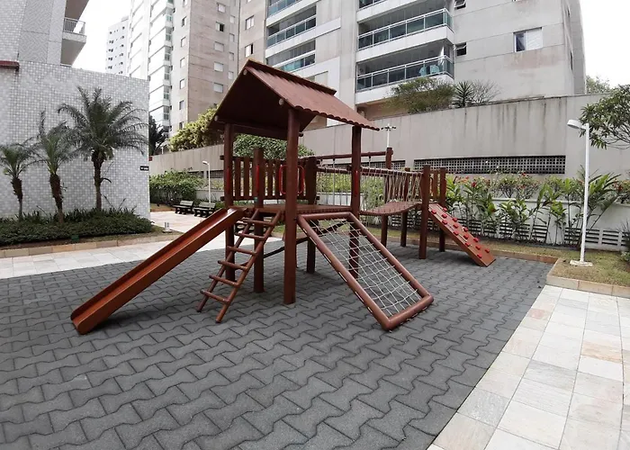 Guarujá Asturias, Lazer Completo, Ar Condicionado E Varanda Gourmet